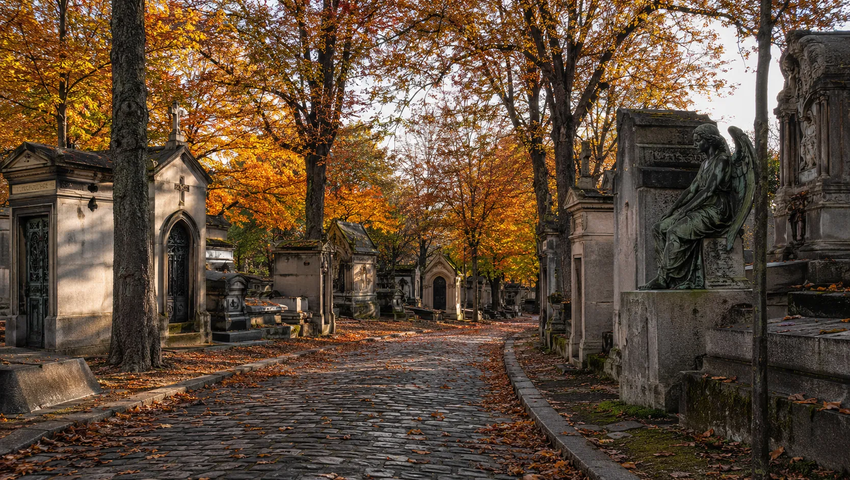 Photo du cimetière du Père Lachaise