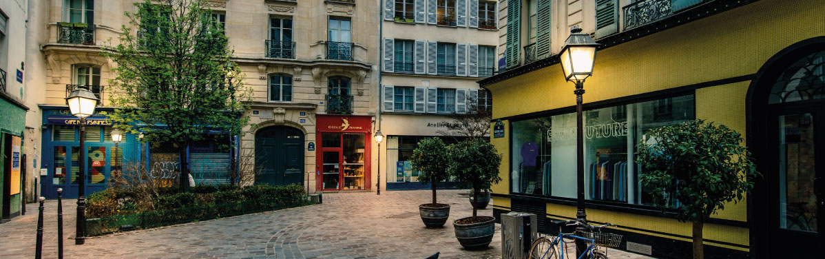 Photo du quartier de paris : Le Marais Juif